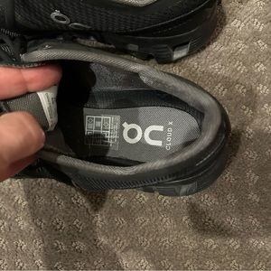 On Cloud running shoes, Cloud X. Fantastic shoes!